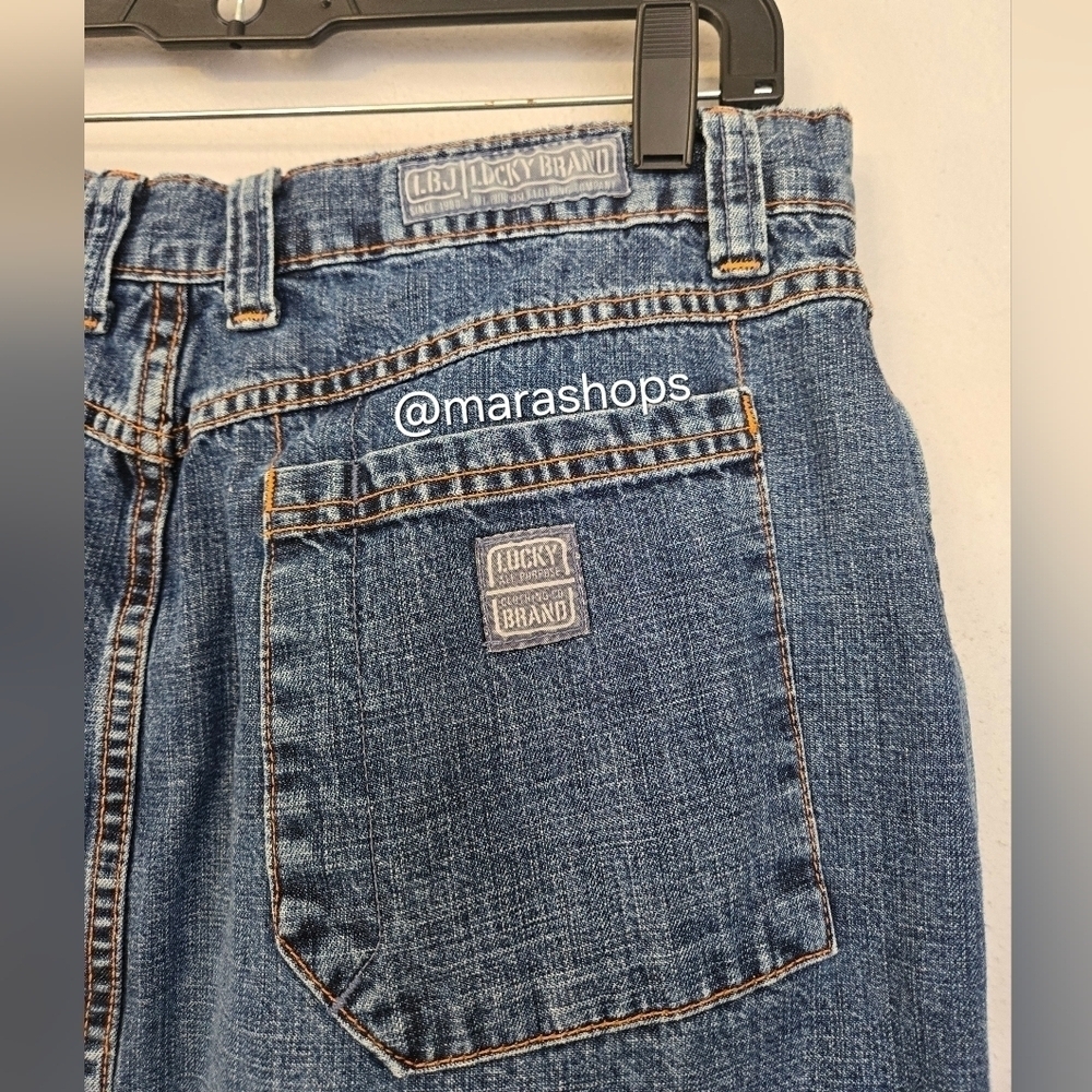 Vintage 00's Lucky Brand Denim Maxi Skirt - Picture 4 of 5